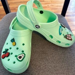 Light Green Crocs